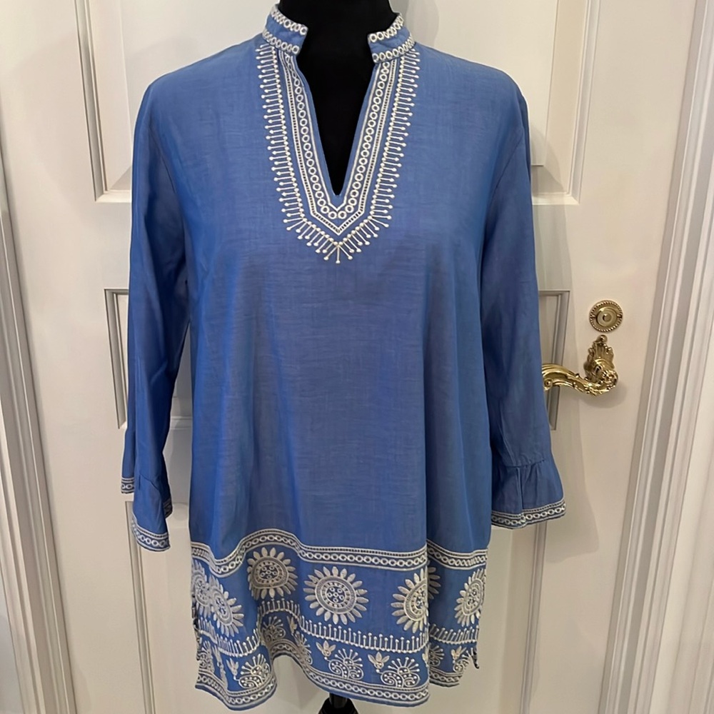 Blue tunic